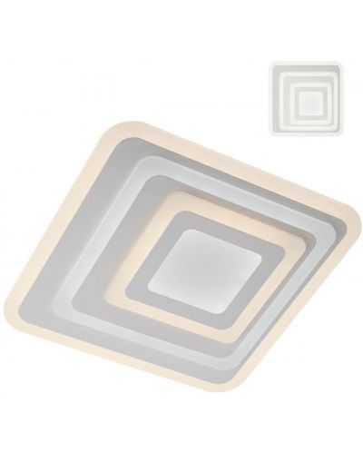 LED Плафон Smarter - Stratos 01-2337, IP20, 240V, 85W, димируем, бял - 1