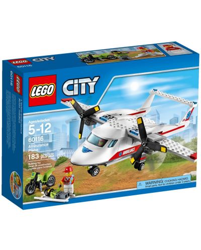 Конструктор Lego City - Самолет линейка (60116) - 1