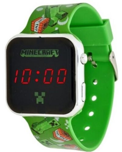 LED часовник Kids Euroswan - Minecraft - 2