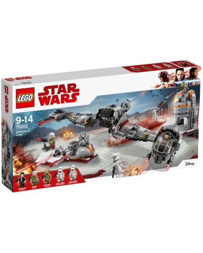 Конструктор Lego Star Wars - Защитата на Crait™ (75202) - 1