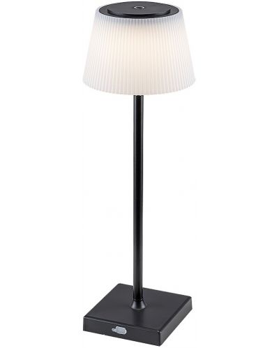 LED Настолна лампа Rabalux - Taena 76010, IP 44, 4 W, димируема, черна - 3