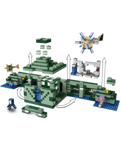 Конструктор Lego Minecraft - Океански монумент (21136) - 9