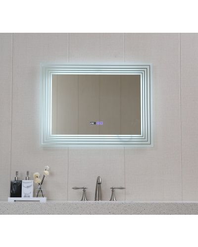 LED Огледало за стена Inter Ceramic - ICL 1816, 60 x 80 cm, сребристо - 1
