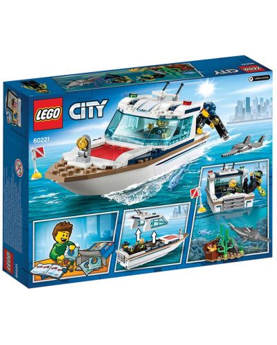 Конструктор Lego City - Яхта за гмуркане (60221) - 7