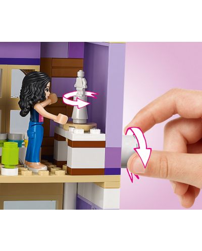 Конструктор Lego Friends - Творческото студио на Emma (41365) - 1