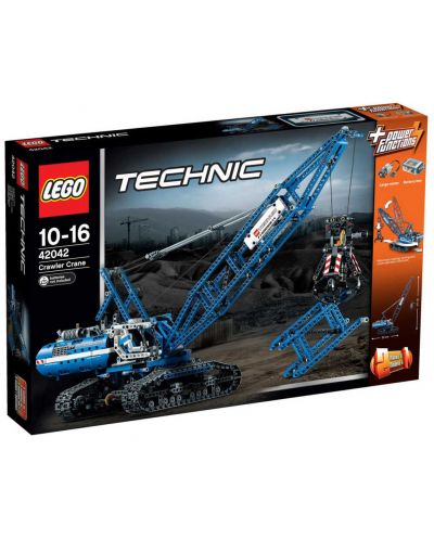 Конструктор Lego Technic - Верижен кран ( 42042 ) - 1