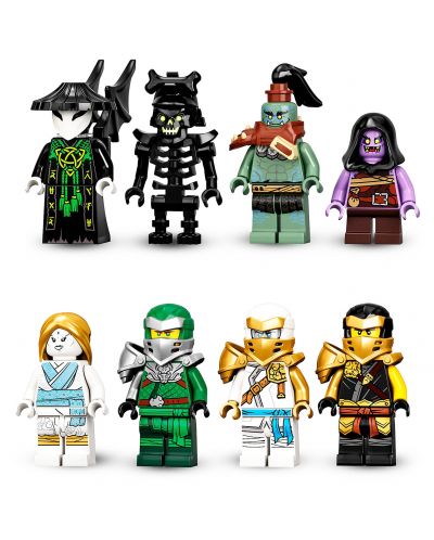 Конструктор Lego Ninjago - Тъмниците на магьосника на черепите (71722) - 5