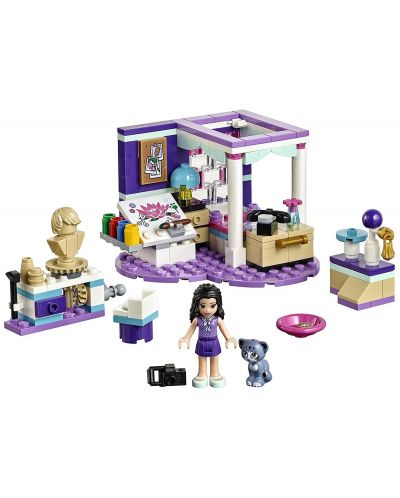 Конструктор Lego Friends - Луксозната спалня на Емма (41342) - 3
