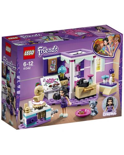 Конструктор Lego Friends - Луксозната спалня на Емма (41342) - 1