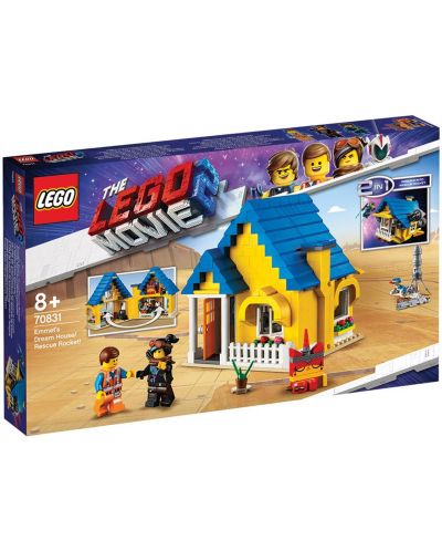 Конструктор Lego Movie 2 - Къща-мечта/ракета за бягство на Емет (70831) - 8