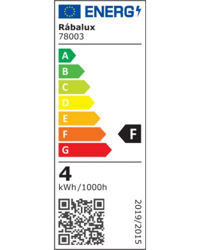 LED аплик Rabalux - Greg 78003, IP20, 4 W, черен - 5