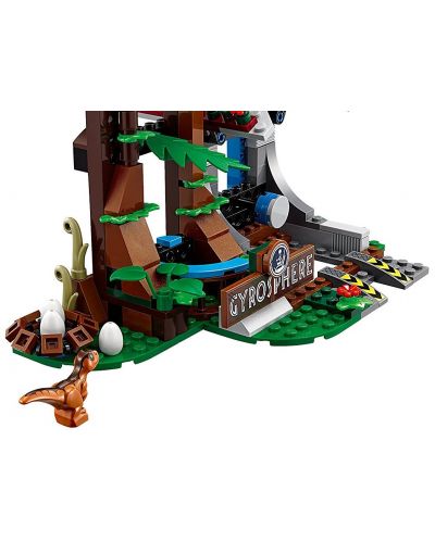 Конструктор Lego Jurassic World - Бягство на карнотавър от жироскопичната сфера (75929) - 7