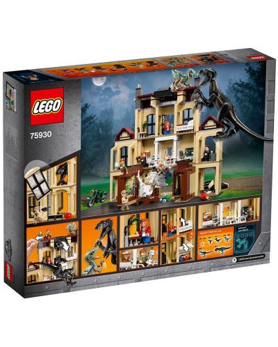 Конструктор Lego Jurassic World - Индораптор в Lockwood Estate (75930) - 4