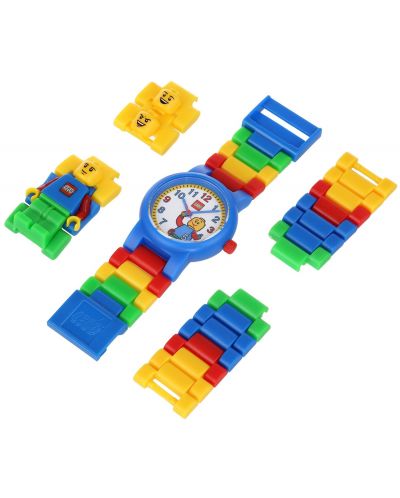 Ръчен часовник Lego Wear - Classic, син - 3