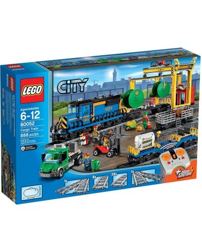 Конструктор Lego City - Товарен Влак (60052) - 1