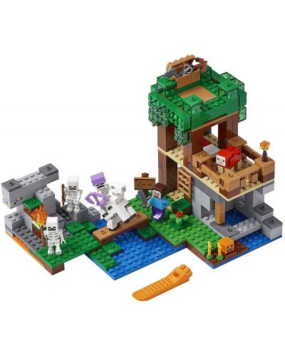 Конструктор Lego Minecraft - Нападение на скелет (21146) - 5