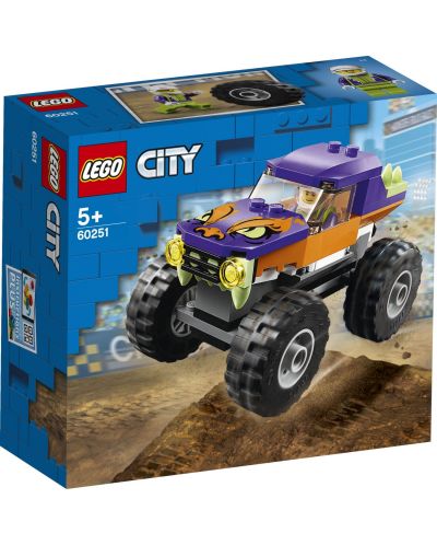 Конструктор Lego City Great Vehicles - Камион чудовище (60251) - 1