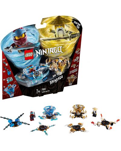 Конструктор Lego Ninjago - Спинджицу Nya и Wu (70663) - 7