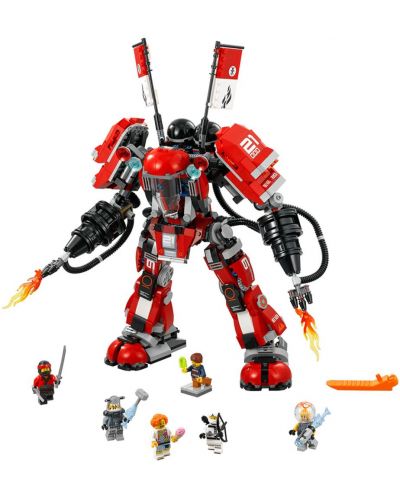 Конструктор Lego Ninjago - Огнен робот (70615) - 3