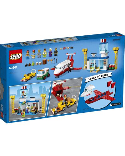 Конструктор Lego City - Централно летище (60261) - 2