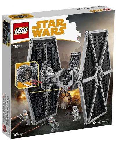 Конструктор Lego Star Wars - Imperial TIE Fighter (75211) - 4