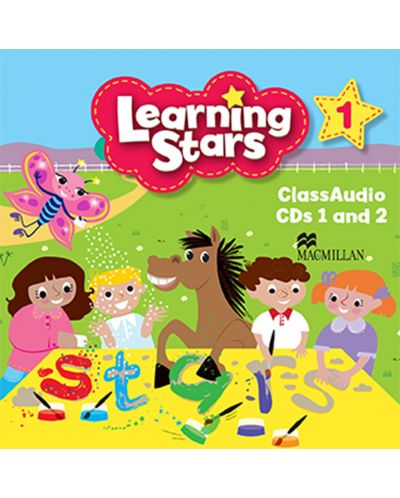 Learning Stars 1: Class Audio CDs 1 and 2 / Английски език (аудио CD) - 1