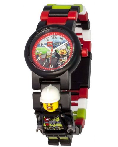 Ръчен часовник Lego Wear - Lego City, Пожарникар - 1