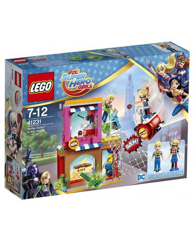 Конструктор Lego DC Super Hero Girls - Харли Куин идва на помощ (41231) - 1