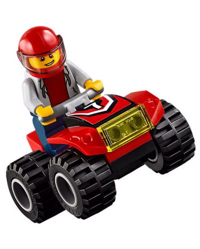Конструктор Lego City - Състезателен отбор с ATV (60148) - 4