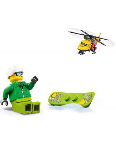 Конструктор Lego City - Линейка хеликоптер (60179) - 6