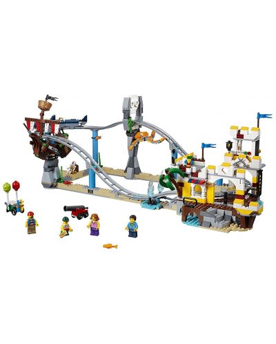 Конструктор Lego Creator - Пиратско скоростно влакче (31084) - 4