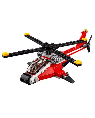 Конструктор Lego Creator - Скоростен хеликоптер 3в1 (31057) - 4