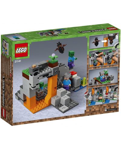Конструктор Lego Minecraft - Пещерата на зомбитата (21141) - 3