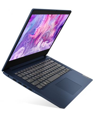 Лаптоп Lenovo IdeaPad 3 -  81W3003MBM, 14.0", син - 3