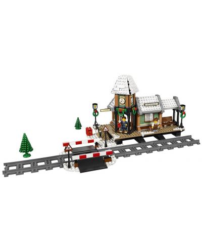 Конструктор Lego Creator - Селска гара през зимата (10259) - 5