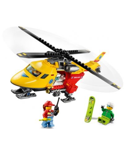 Конструктор Lego City - Линейка хеликоптер (60179) - 16