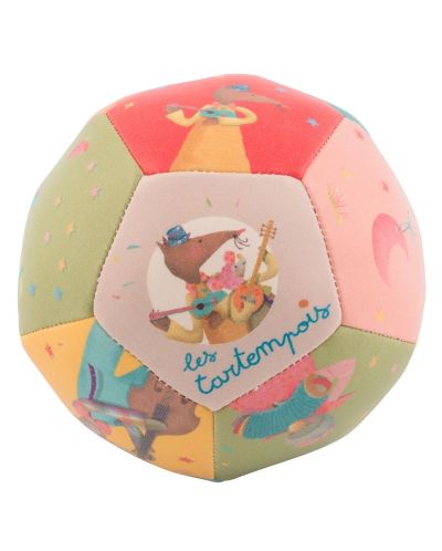 Мека играчка Moulin Roty Les Tartempois - Топка, 10 см