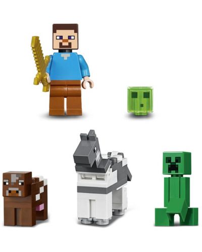 Конструктор Lego Minecraft - Кутия за конструиране 2.0 (21135) - 5