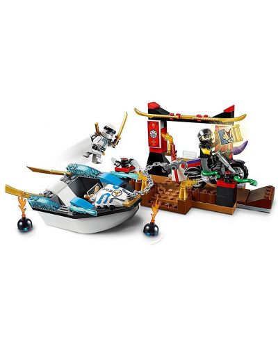 Конструктор Lego Juniors - Преследване с лодката на Zane (10755) - 4
