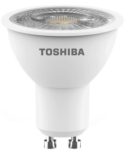 LED крушка за луна Toshiba - GU10, 5.5=63W, 450 lm, 3000K - 1