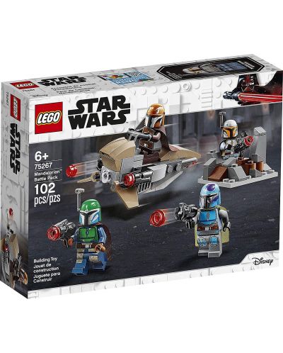 Конструктор Lego Star Wars - Боен пакет Mandalorian (75267) - 1