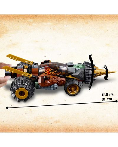 Конструктор Lego Ninjago - Земната сонда на Cole (70669) - 3