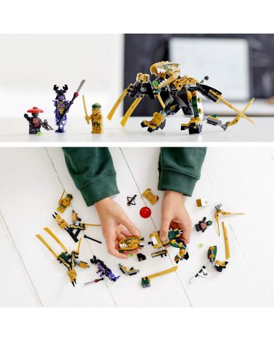 Конструктор Lego Ninjago - Златният дракон (70666) - 3