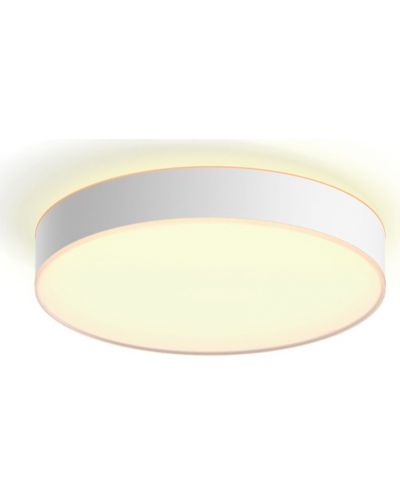 LED плафон Philips - Hue Devere, L, IP44, 33.5W, dimmer, бял - 2