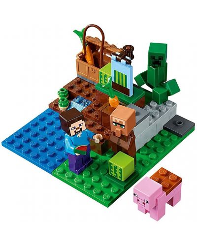 Конструктор Lego Minecraft - Фермата за пъпеши (21138) - 3