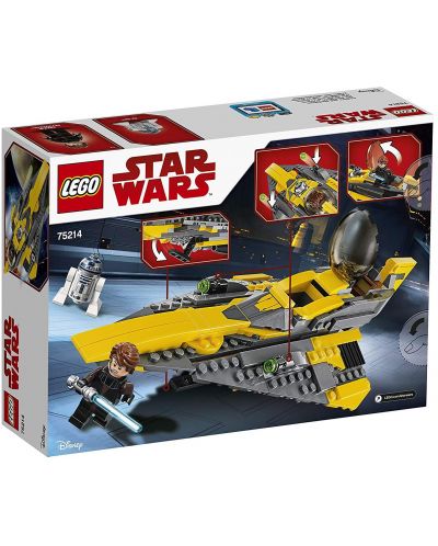 Конструктор Lego Star Wars - Anakin's Jedi Starfighter (75214) - 1
