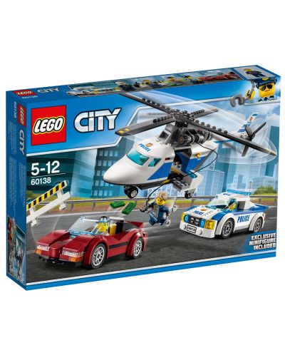 Конструктор Lego City - Скоростно преследване (60138) - 1