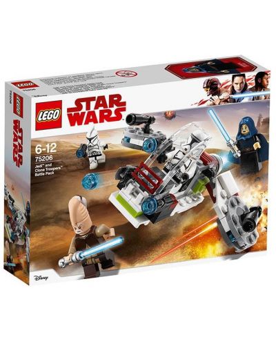 Конструктор Lego Star Wars - Боен пакет за патрулиране на Империята (75206) - 1