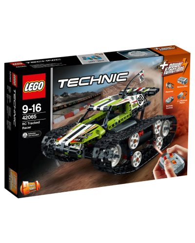 Конструктор Lego Technic - Състезателен автомобил с дистанционно  управление (42065) (разопакован) - 1