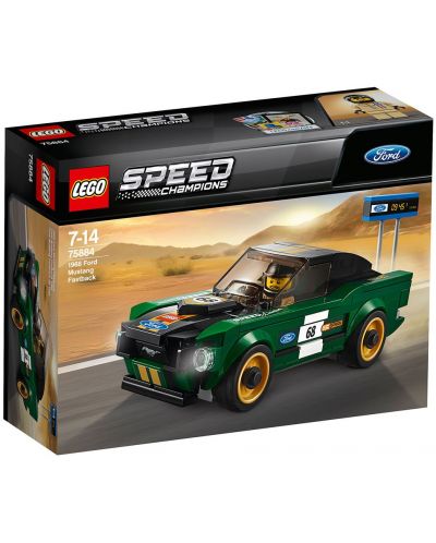 Конструктор Lego Speed Champions - 1968 Ford Mustang Fastback (75884) - 4